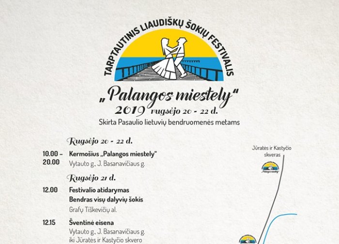 Rugsėjo 20-22 d. gerą nuotaiką kurorte garantuos Tarptautinis folkloro festivalis „Palangos...