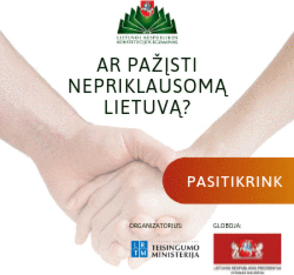 Kviečiame dalyvauti Konstitucijos egzamine 2019