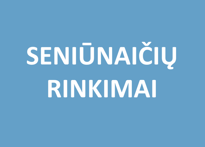  Seniūnaičių rinkimų balsavimo lapai