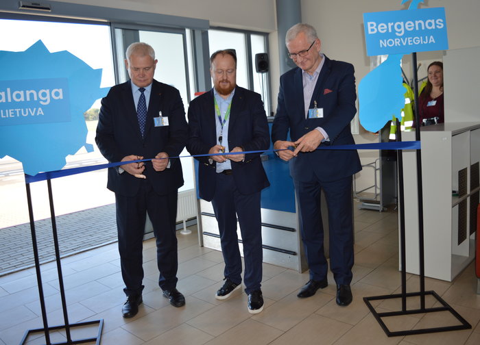 Į Bergeną (Norvegija) iš Palangos oro uosto pakilo pirmasis lėktuvas