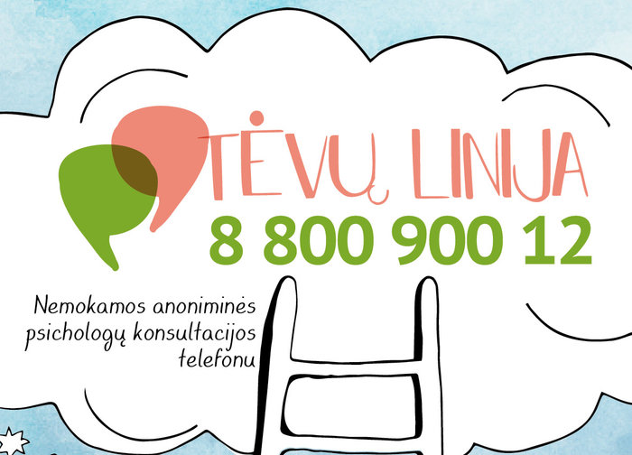 Per dvejus metus „Tėvų linijos“ psichologai padėjo beveik 2,5 tūkstančio tėvų