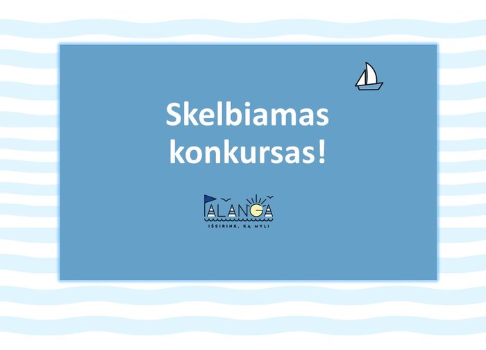 VšĮ „Palangos investicijų valdymas“ pakartotinai skelbia patikėjimo teise valdomo pastato nuomos...