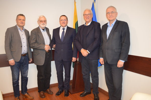 Palangoje lankėsi miesto garbės pilietis švedas L. T. Larsonas 