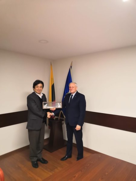 Palangoje lankėsi Japonijos ambasadorius Shiro Yamasaki