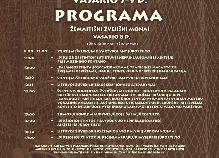 Palanga rengiasi žvejiškai šventei – jau kuriama sėkmę nešanti Didžioji stinta. Šventės programa 