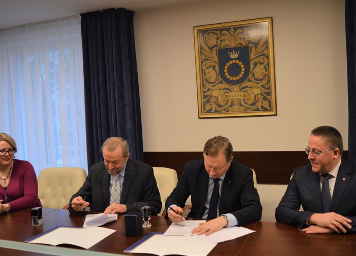 Palangos senoji gimnazija bendradarbiaus su Klaipėdos universitetu