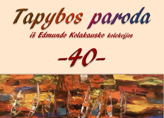 Palangos kurorto muziejuje - E.Kolakausko tapybos paroda