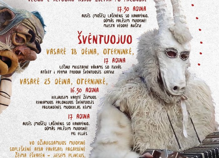 Vasario 25 d. – Užgavėnės. Kviečiame dalyvauti