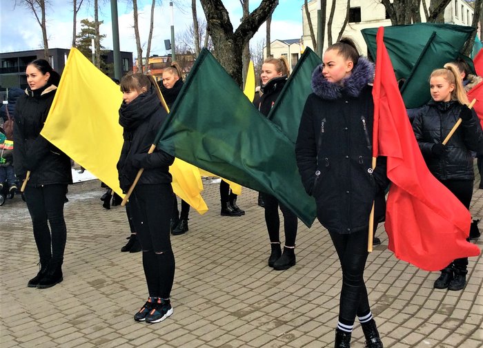 Palangos mero Šarūno Vaitkaus sveikinimas 