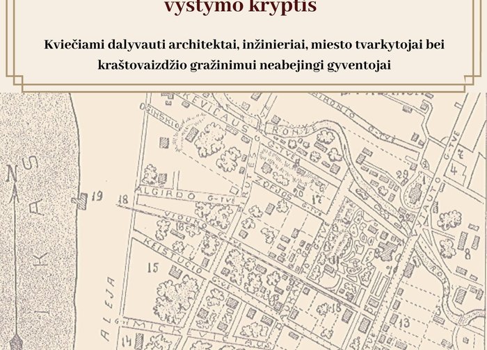 Palangos kraštovaizdžio bičiulių klubas organizuoja pokalbį apie Palangos kraštovaizdžio kitimą...