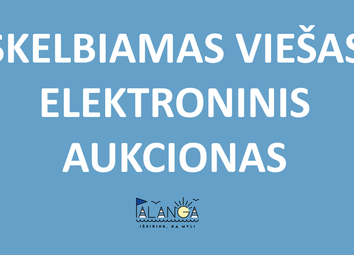 Palangos miesto savivaldybės administracija skelbia savivaldybės nekilnojamojo turto pardavimo...