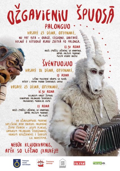 Vasario 25 d. – Užgavėnės. Kviečiame dalyvauti