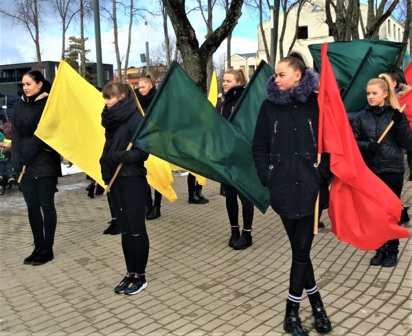 Palangos mero Šarūno Vaitkaus sveikinimas 