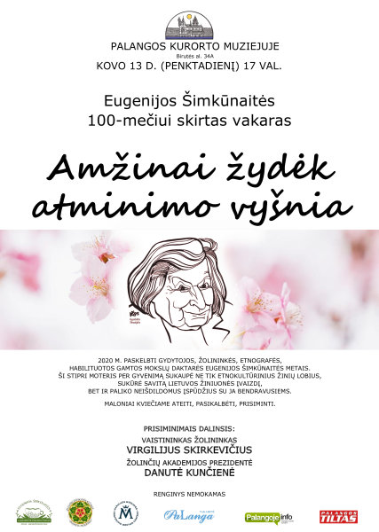 Minint žolininkės Eugenijos Šimkūnaitės 100-tąsias metines