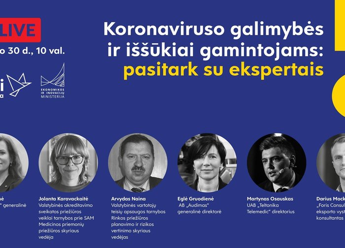 „Versli Lietuva“ kartu su Ekonomikos ir inovacijų ministerija kviečia stebėti renginio...