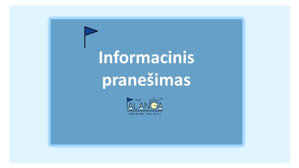 Patvirtintos prioritetinės vykdytinos ir finansuotinos bendruomeninės veiklos stiprinimo...