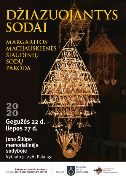 Dr. J. Šliūpo memorialinėje sodyboje gegužės 22 d. atidaroma pripažintos tautodailininkės M....