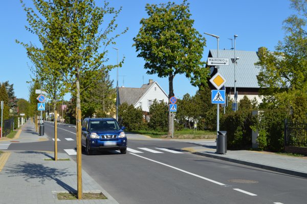Atnaujinta Kastyčio gatvė tapo gražesnė ir patogesnė