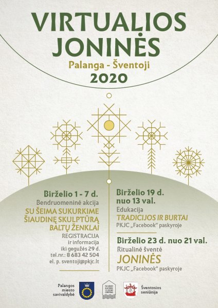 Virtualios Joninės Palangoje ir Šventojoje
