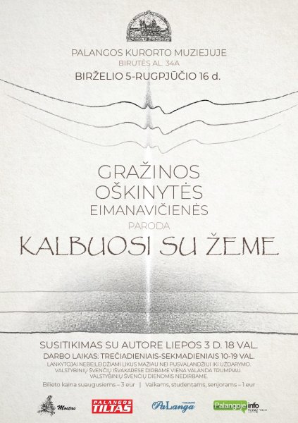 Nuo birželio 3 d. Palangos kurorto muziejuje pradedama eksponuoti grafikės Gražinos...