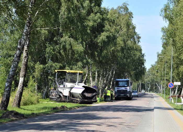 Atnaujinamas dar vienas įvažiavimas į kurortą - Šventosios gatvėje užvirė darbai