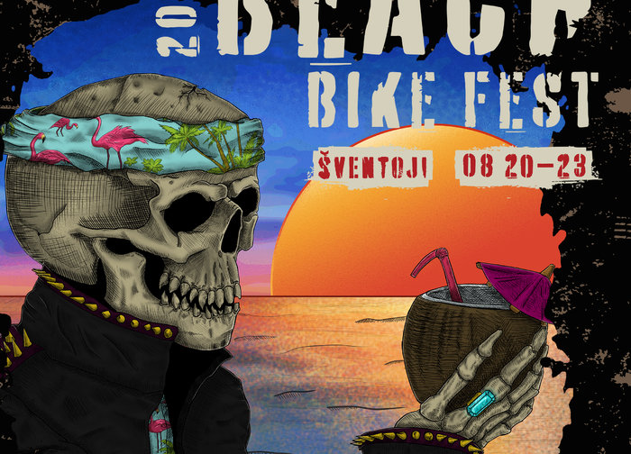 Šventąją savaitgalį išjudins grandiozinis baikerių festivalis „BEACH BIKE FEST“