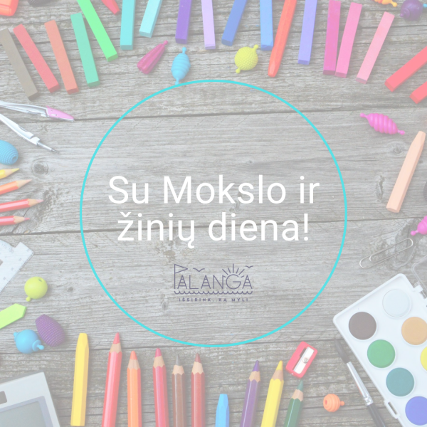 Palangos mero Š. Vaitkaus sveikinimas Mokslo ir žinių dienos proga
