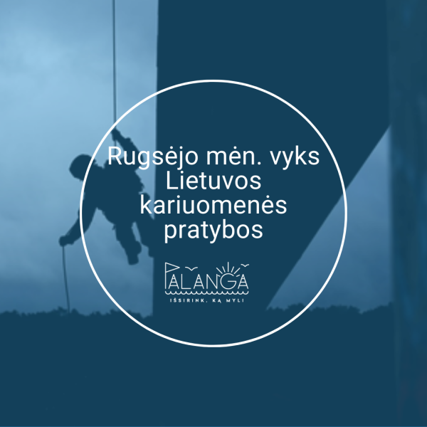 Rugsėjo mėn. vyks Lietuvos kariuomenės pratybos