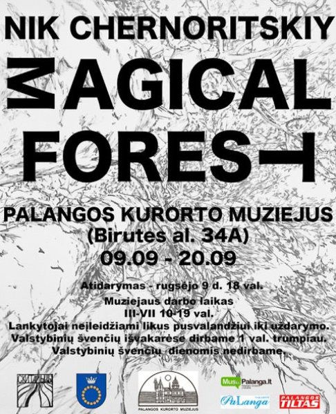 Rugsėjo 9 d. Kurorto muziejuje atidaroma jaunosios kartos dailininko Nikitos Černorickij paroda...