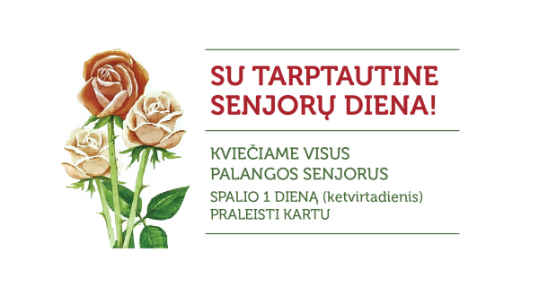 Tarptautinę pagyvenusių žmonių dieną – dėmesys kurorto senjorams