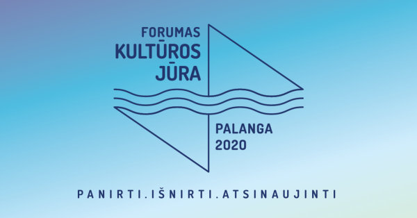 Spalio 2 d. - pirmą kartą Palangoje rengiamas forumas „Kultūros jūra“