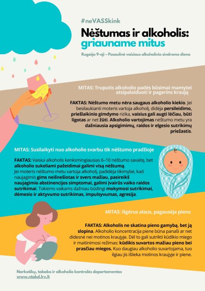 Narkotikų, tabako ir alkoholio kontrolės departamentas kviečia susipažinti su informacine...