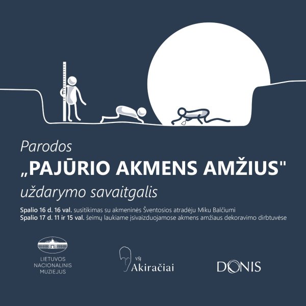 Palangos burmistro Jono Šliūpo muziejuje – parodos „Pajūrio akmens amžius“ uždarymo savaitgalis