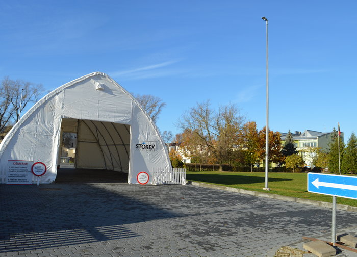 Mobiliajame koronaviruso patikros punkte Palangoje per dvi savaites atlikti 339 tyrimai