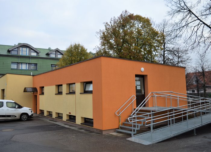 Socialinės paslaugos jau teikiamos naujame, neįgaliesiems pritaikytame pastate