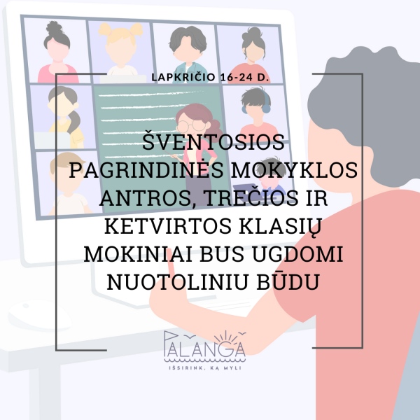 Lapkričio 16-24 dienomis  Šventosios pagrindinės mokyklos antros, trečios ir ketvirtos klasių...