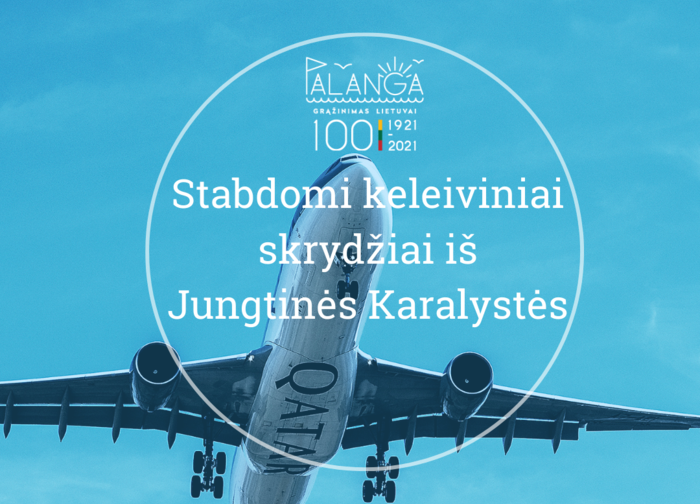 Stabdomi keleiviniai skrydžiai iš Jungtinės Karalystės