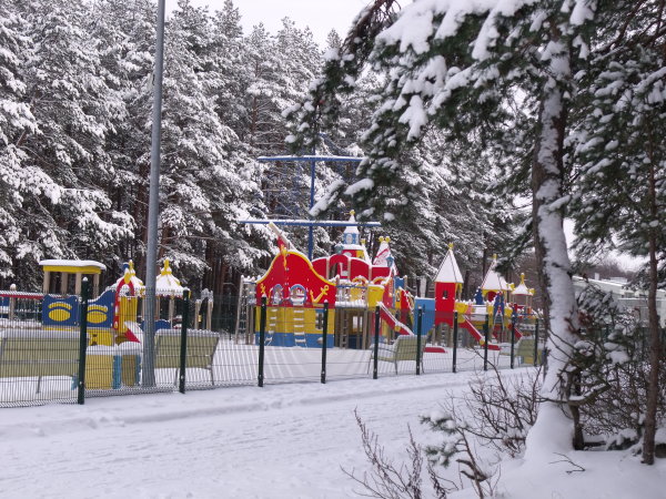 Žiemos sezono metu Vaikų parkas nedirbs