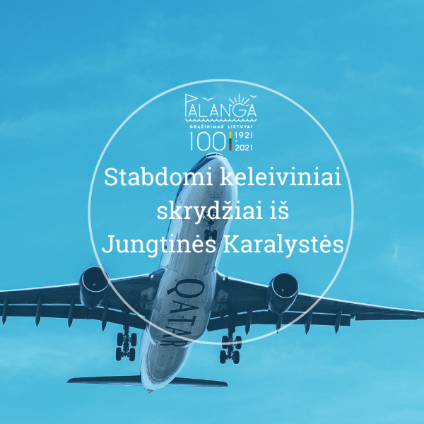 Stabdomi keleiviniai skrydžiai iš Jungtinės Karalystės
