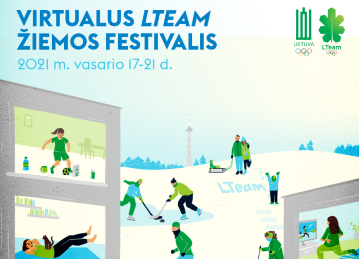 „LTeam žiemos festivalis 2021“: sporto šventė bus minima virtualiai