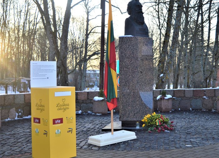 Kviečiame rašyti laišką istorijai: Palangoje savo pašto dėžutę turi ir Jonas Basanavičius