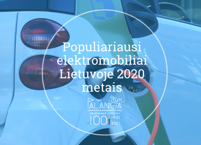 Populiariausi elektromobiliai Lietuvoje 2020 metais