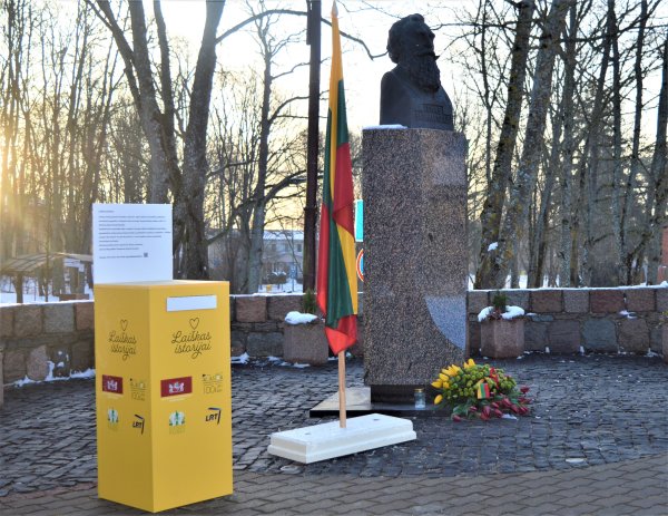 Kviečiame rašyti laišką istorijai: Palangoje savo pašto dėžutę turi ir Jonas Basanavičius