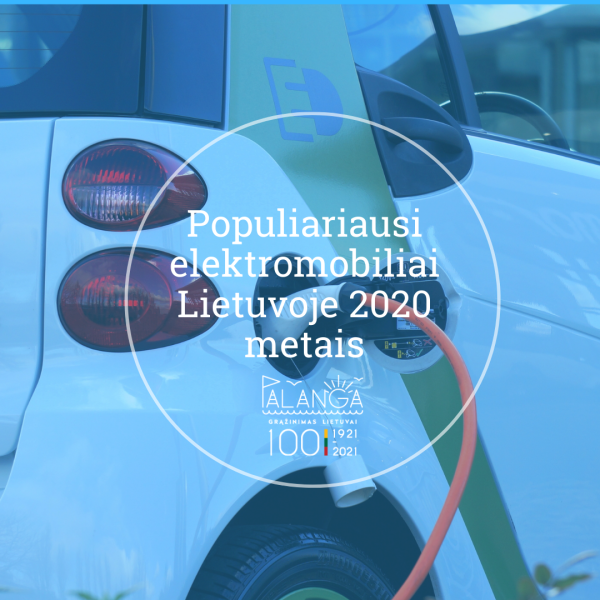 Populiariausi elektromobiliai Lietuvoje 2020 metais