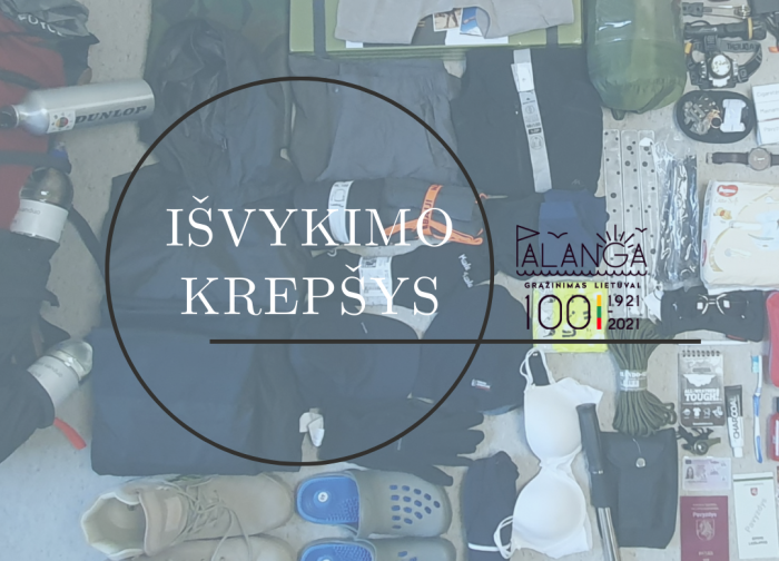 Išvykimo krepšyje turi būti tai, kas padėtų išgyventi ekstremaliosios situacijos metu