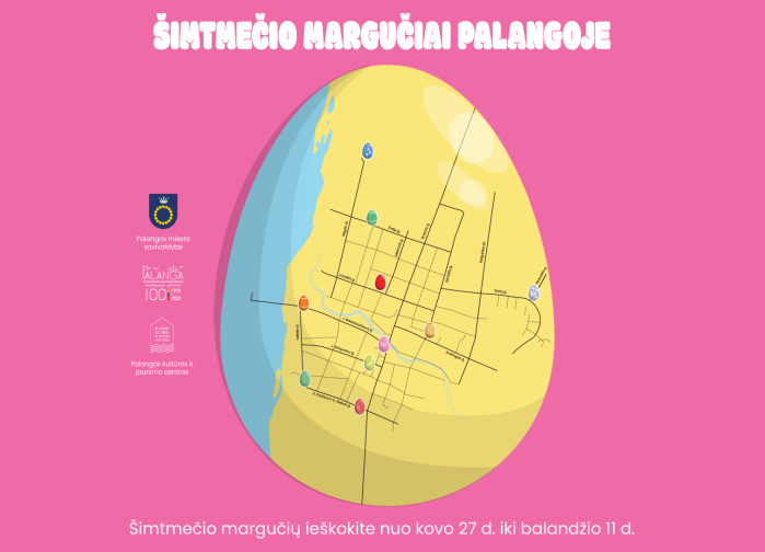 Artėjant šv. Velykoms po Palangą pabirs šimtmečio margučiai