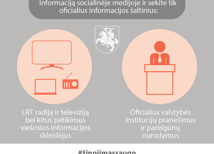 Vidaus reikalų ministerija primena - jeigu įvyktų branduolinė avarija, gali pasklisti daug...