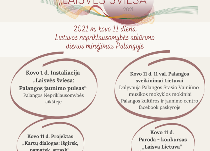 Minint Kovo 11-ąją - Laisvės šviesa jaunimo lūpomis