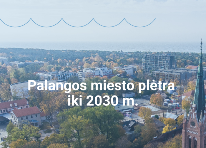 Palangos miesto plėtra iki 2030 m. 