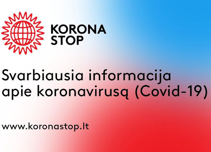 Karantinas pratęsiamas iki 2021 m. gegužės 31 d. 24:00 val., tačiau švelninamos karantino priemonės